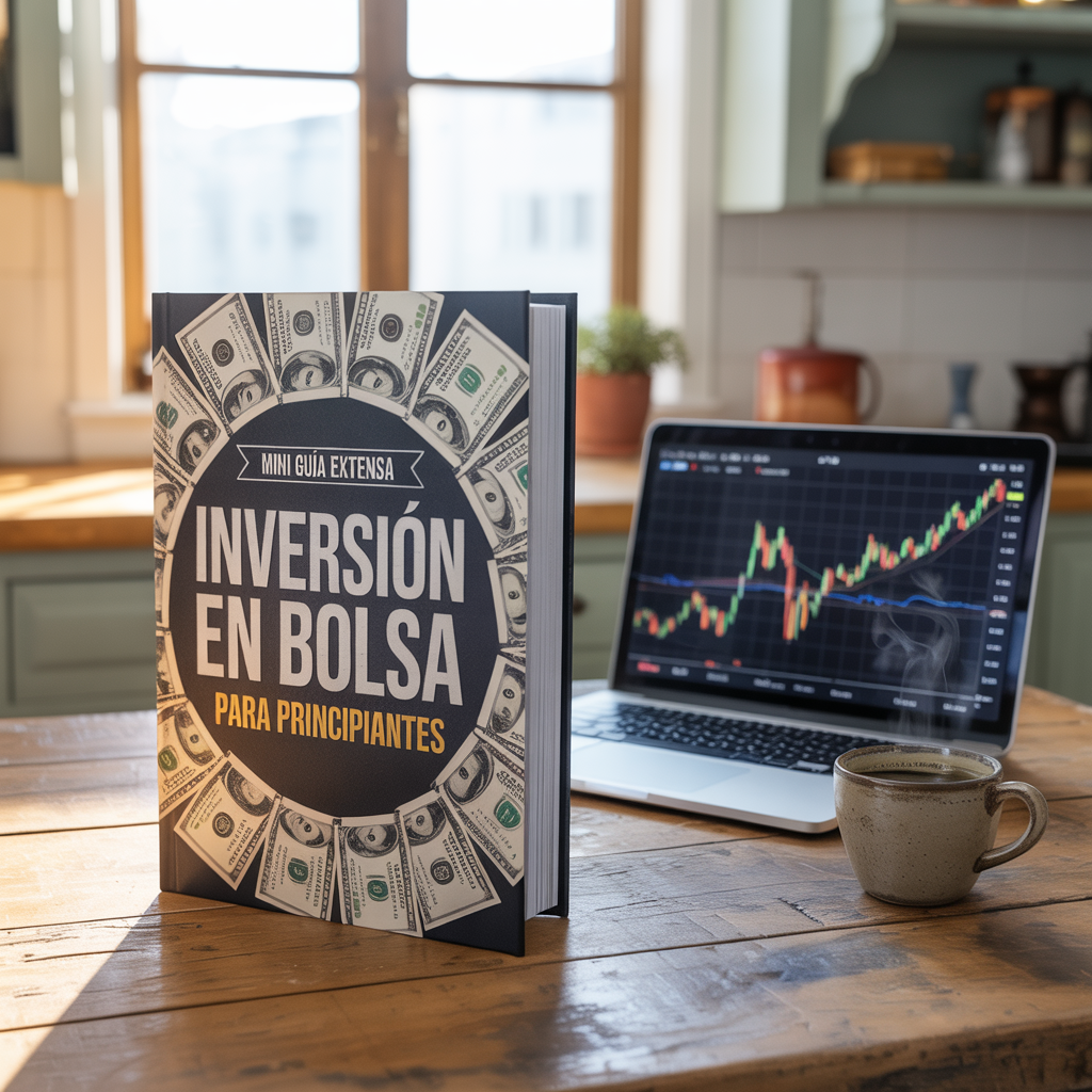 Portada Ebook Inversión en Bolsa para Principiantes